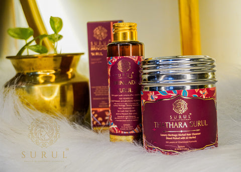 CHETTINAD AYURVEDIC CURLY HAIR CARE ROUTINE