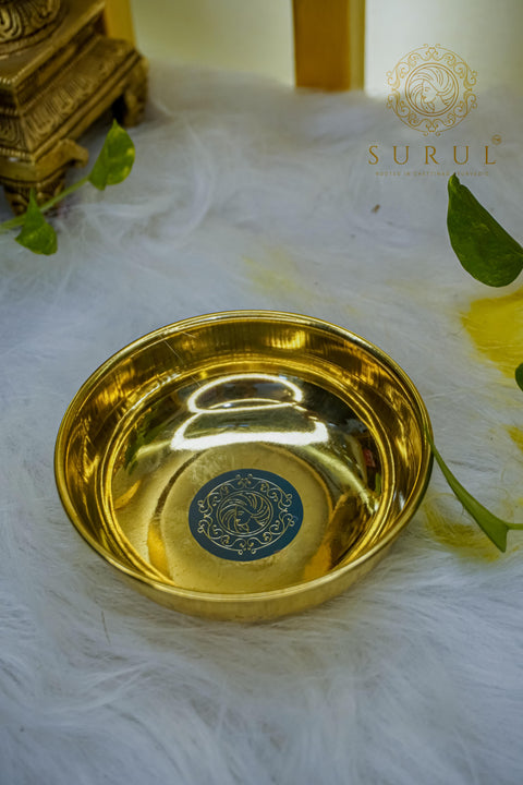 Chettinad Traditional Medium Brass Bowl For BODY CARE